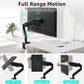 Redragon GMK914 Single Monitor Mount Stand Gas Spring Adjustable Arms with VESA 75/100mm, 13-32 Inch Screen Compatibility