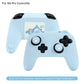 GeekShare PS5 Controller Case Set Silicone Cute Cat Thumb Grip Caps + PS5 Controller Shell Cover + Stiker For SONY Playstation 5