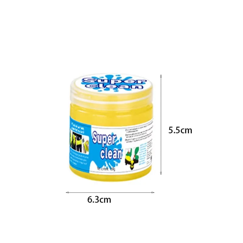 150g Super Dust Clean Clay Dust Keyboard Cleaner Slime Toys Cleaning Gel Car Gel Mud Putty Kit USB for Laptop Cleanser Glue