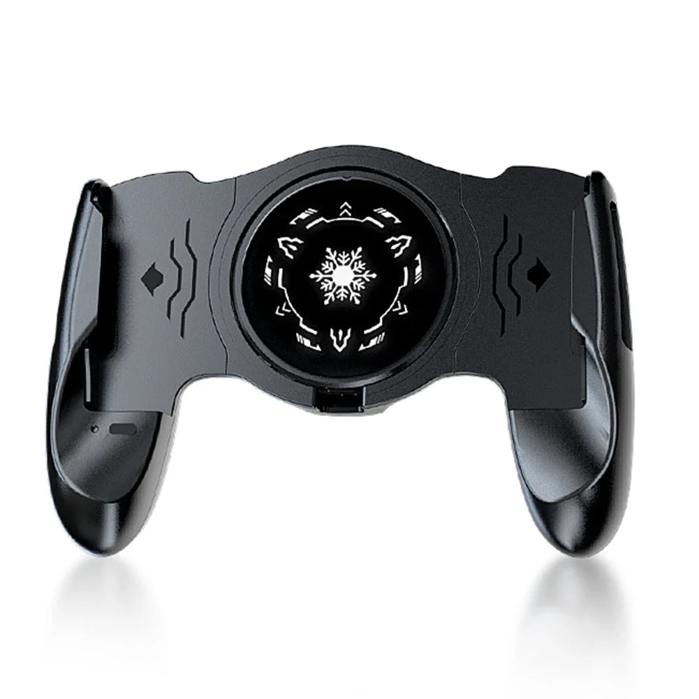 JK01S Handheld Grip Game Controller Joystick Mobile Gamepad for IOS for Android Switch PC Semiconductor Cooling Fan Game Cooler