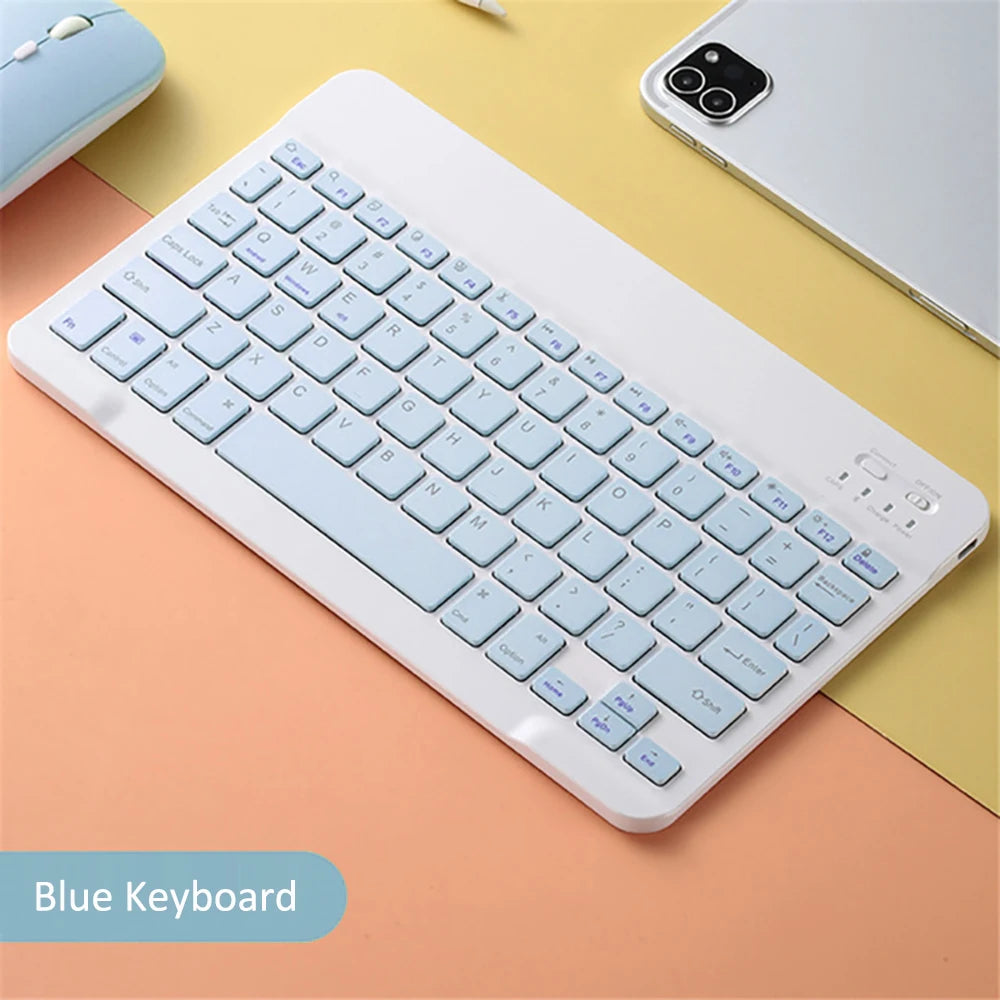 Wireless Bluetooth Keyboard and Mouse for iPad Samsung Huawei Xiaomi Tablet Laptop Smartphone Mini Keyboards Android IOS Windows