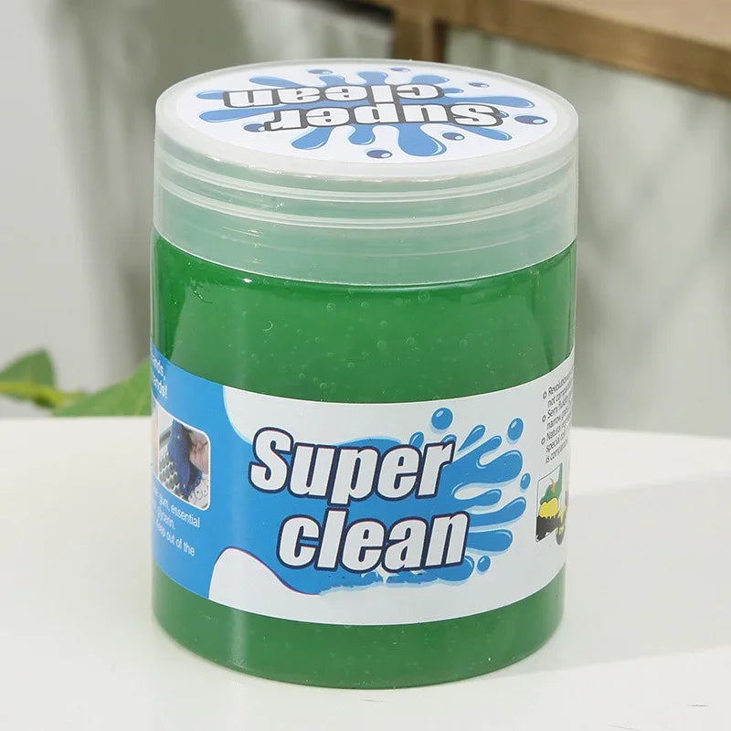 150g Super Dust Clean Clay Dust Keyboard Cleaner Slime Toys Cleaning Gel Car Gel Mud Putty Kit USB for Laptop Cleanser Glue