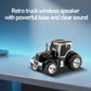 [WSTER] USB/TF Compatible Access Lamborghini Retro Tractor Bluetooth Speaker Subwoofer Multiple Playback Decoration Holiday Gift