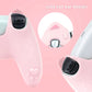 GeekShare PS5 Controller Case Set Silicone Cute Cat Thumb Grip Caps + PS5 Controller Shell Cover + Stiker For SONY Playstation 5