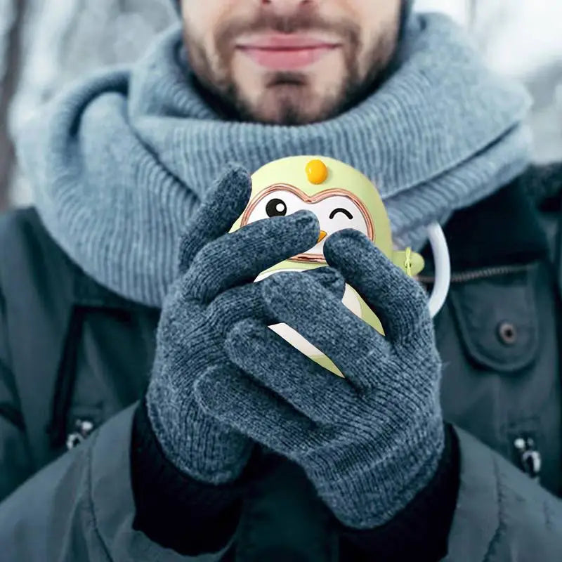 Rechargeable Hand Warmer Electric Hand Warmer Portable USB Battery Bank Reusable Pocket Heater Adjustable Rechargeable Hand