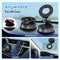 K007 Strong Magnetic Car Phone Holder Foldable Design 360° Adjustable Vacuum Mount for Car/Desk/Bathroom/Universal Use