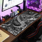Dragon Large Gaming Mousepad XXL Keyboard Gamer Mousemice Pad Speed Non-slip base Desk Mat Anime 900x400 Rubber Table Mats