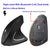 Left Right Hand Vertical Mouse Ergonomic Wireless with Bluetooth Double Mode Mouse Computer PC Mice Rechargeable Gaming Mouse