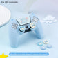 GeekShare PS5 Controller Case Set Silicone Cute Cat Thumb Grip Caps + PS5 Controller Shell Cover + Stiker For SONY Playstation 5