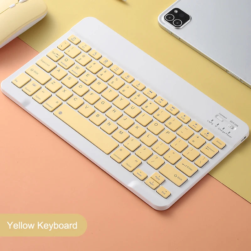 Wireless Bluetooth Keyboard and Mouse for iPad Samsung Huawei Xiaomi Tablet Laptop Smartphone Mini Keyboards Android IOS Windows