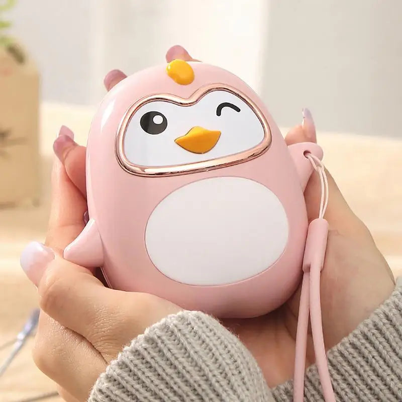 Rechargeable Hand Warmer Electric Hand Warmer Portable USB Battery Bank Reusable Pocket Heater Adjustable Rechargeable Hand