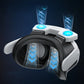 Face Cover Pad with Cooling Fan 3 Speeds Facial Interface with Cooling Fan with PU Face Cushion Pad for Meta Quest 3 VR Headset