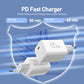 65W USB-C Power Charger PD3.0/PPS Super Fast Charger for iPhone iPad Samsung OnePlus Wall Quick Charge Adapter TypeC Cable EU