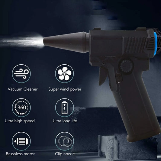 Electric Air Duster 180W 200000 RPM Jet Dry Blower Stepless Speed Type For Cleaning Outdoor Equipment Computers Keyboards