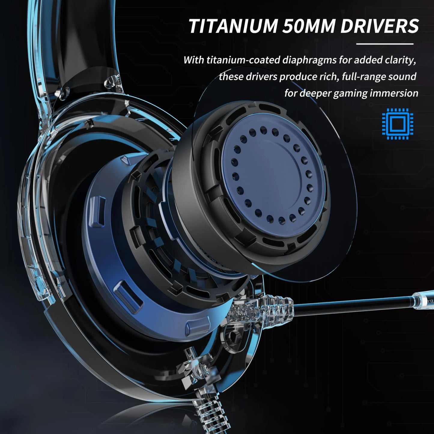 BINNUNE Gaming Headset with Mic for PS4 PS5 Xbox Series X|S Xbox One PC Switch Wired Gaming Headphones for Playstation 5 Xbox 1