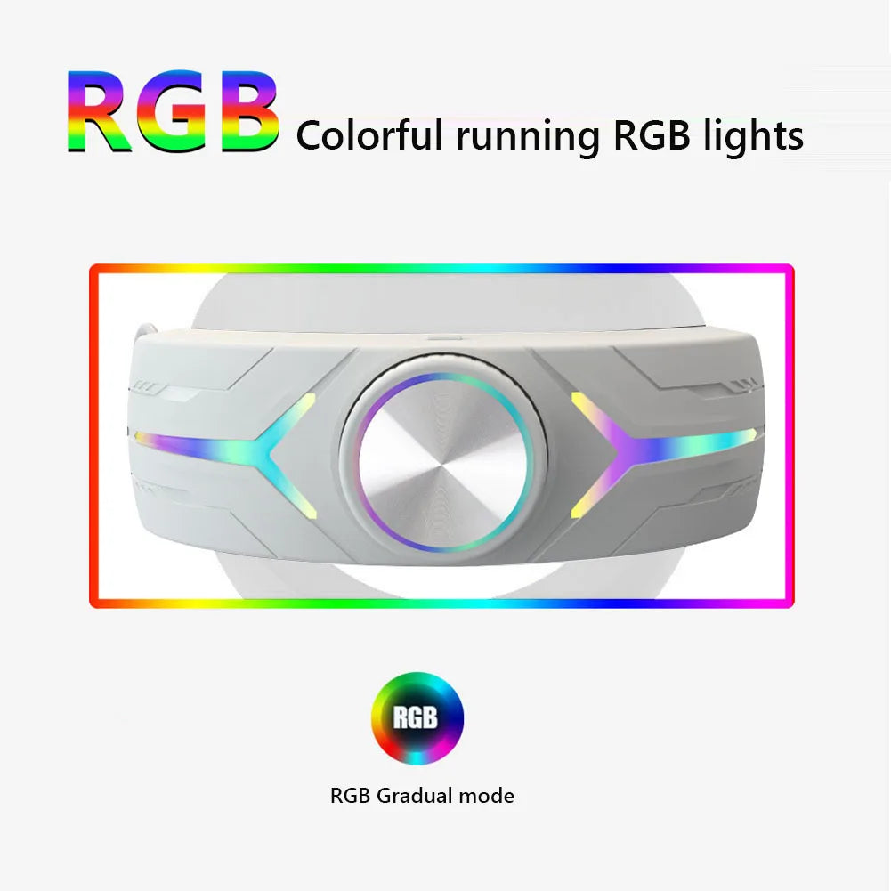 RGB Head Band Comfortable Adjustable VR Replacement Elite Strap Rechargeable with 8000mAh Battery for Meta Quest 3 Accessories