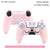 GeekShare PS5 Controller Case Set Silicone Cute Cat Thumb Grip Caps + PS5 Controller Shell Cover + Stiker For SONY Playstation 5